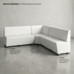 Divano con schienale ignifugo 1 IM - RIVIERA - immagine 3